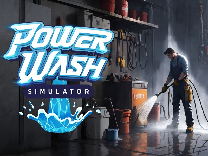 Mäng Powerwashi simulaator Internetis