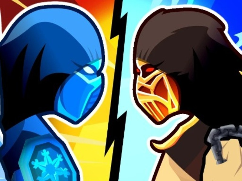 Mäng Stickman Kombat 2d Internetis