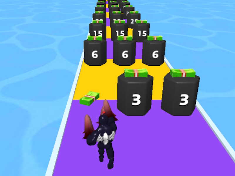 Mäng Venom Run 3D Internetis