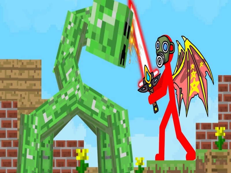 Mäng Stickman Mega Boss lahingud! Internetis