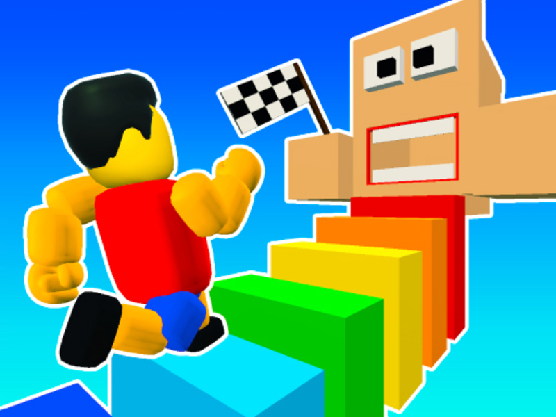 Mäng Obby torn Parkour ronimine Internetis