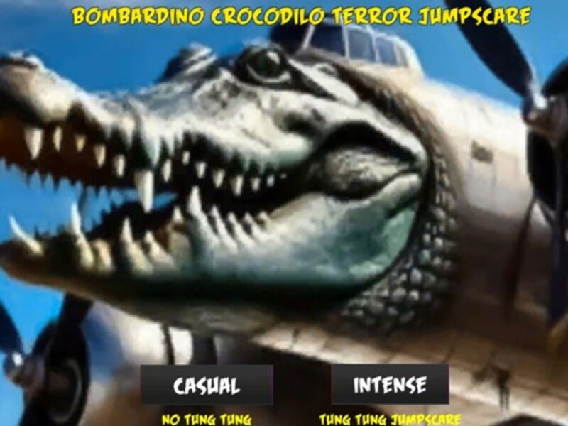 Mäng Bombardino crocodilo: terrori hüpikate Internetis