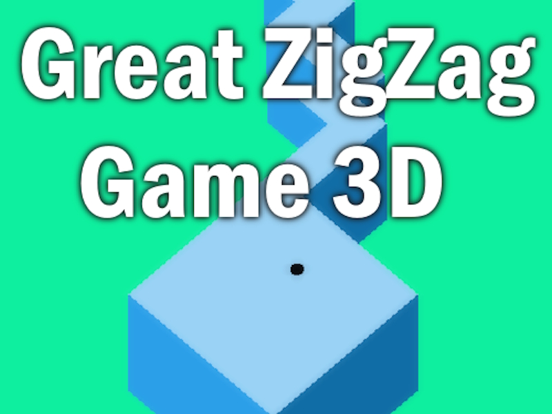 Mäng Suurepärane siksakimäng 3D Internetis