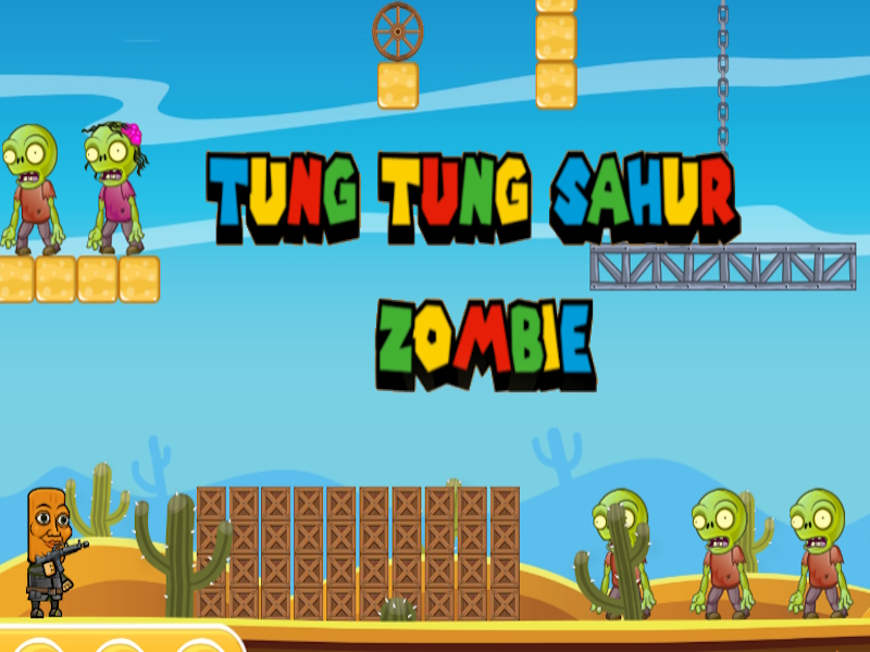 Mäng Tung Tung Sahuri zombie Internetis