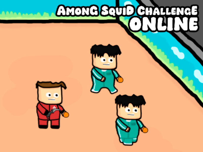 Mäng Squid Challenge'i hulgas veebis Internetis
