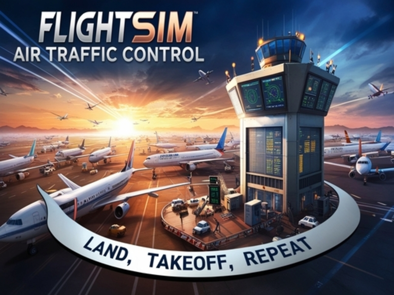 Mäng Flight SIM -i lennujuhtimine Internetis