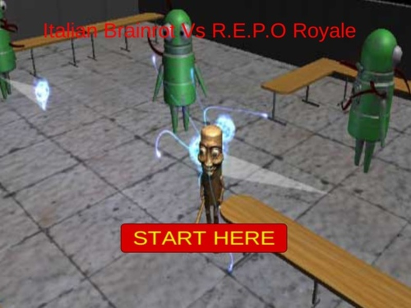 Mäng Itaalia Brainrot vs R. E. P. O Royale Internetis