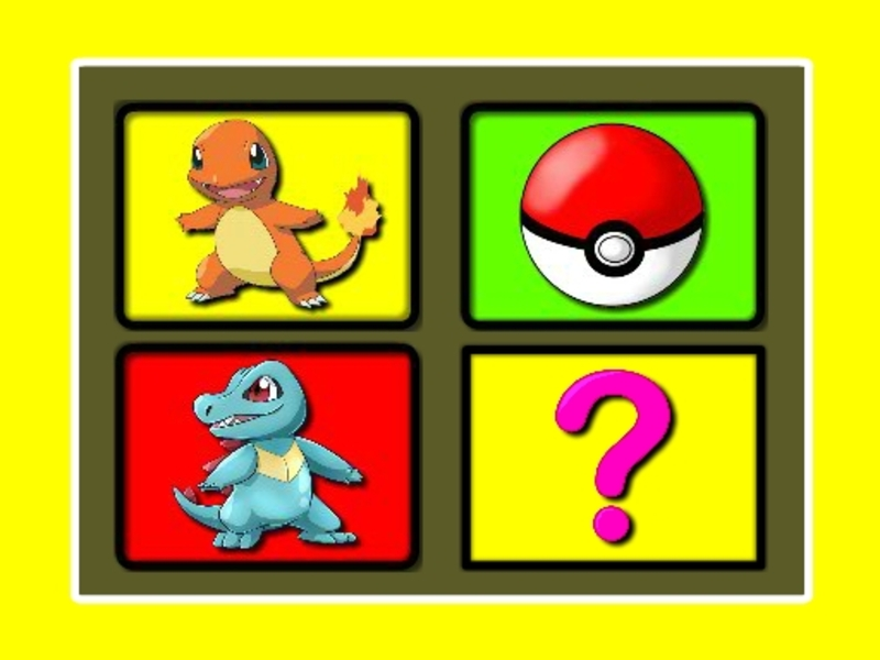 Mäng Pokemoni mälu aeg Internetis