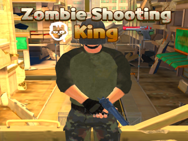 Mäng Zombie tulistav kuningas Internetis